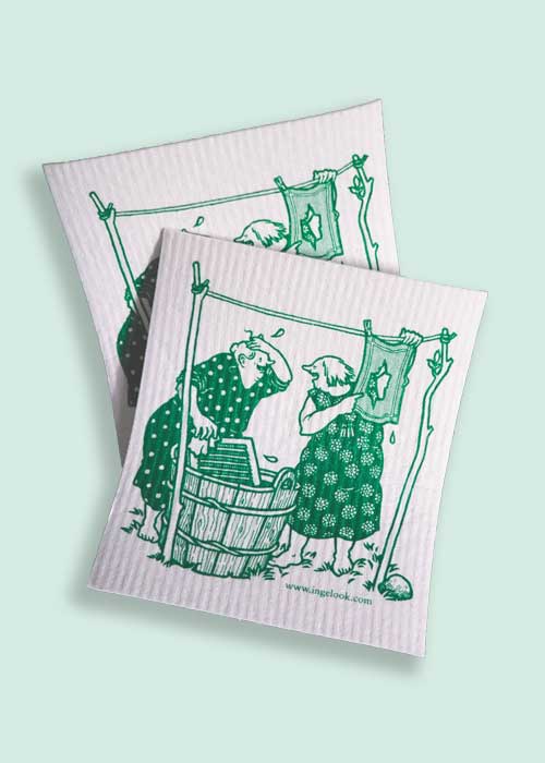 Sponge cloth (washing board)