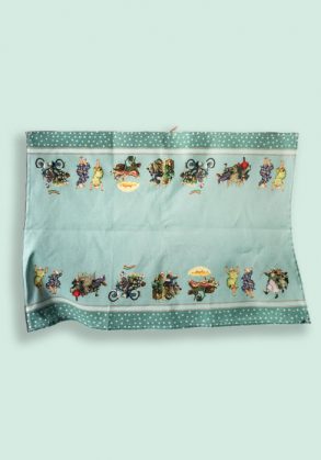 Kitchen towel (light turquoise)