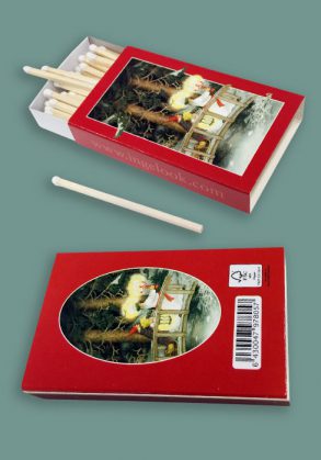 Tändsticksask (nr 51), braständstickor