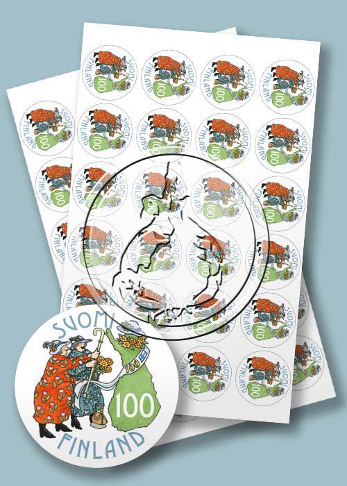 SOLD OUT! Stickers, Finland 100 years