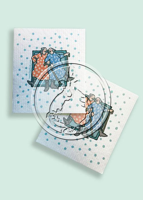 Sponge cloth (dots)
