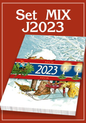 Set Mix J 2023 (16 cards) - unsigned cards