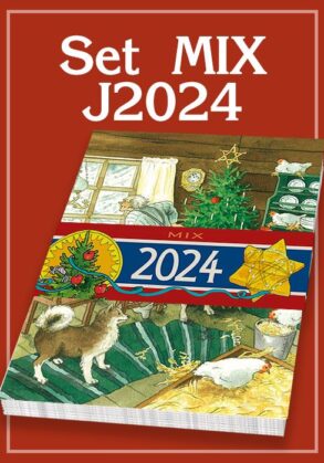 Set Mix J 2024 (16 cards) - unsigned cards