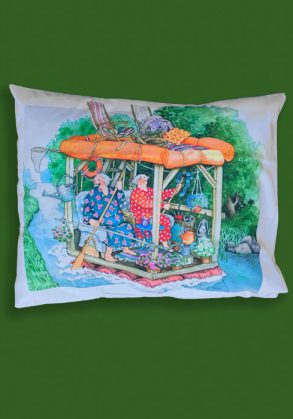 Pillow case, print number 89
